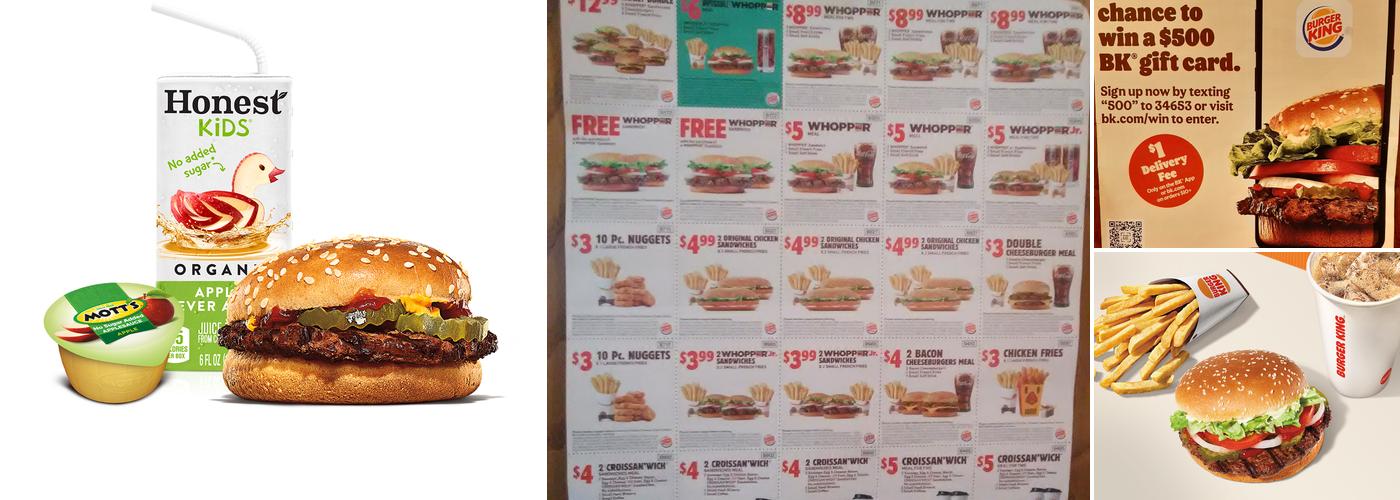Burger King Menu
