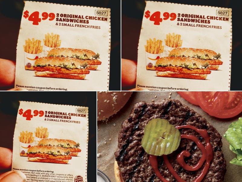Burger King Menu