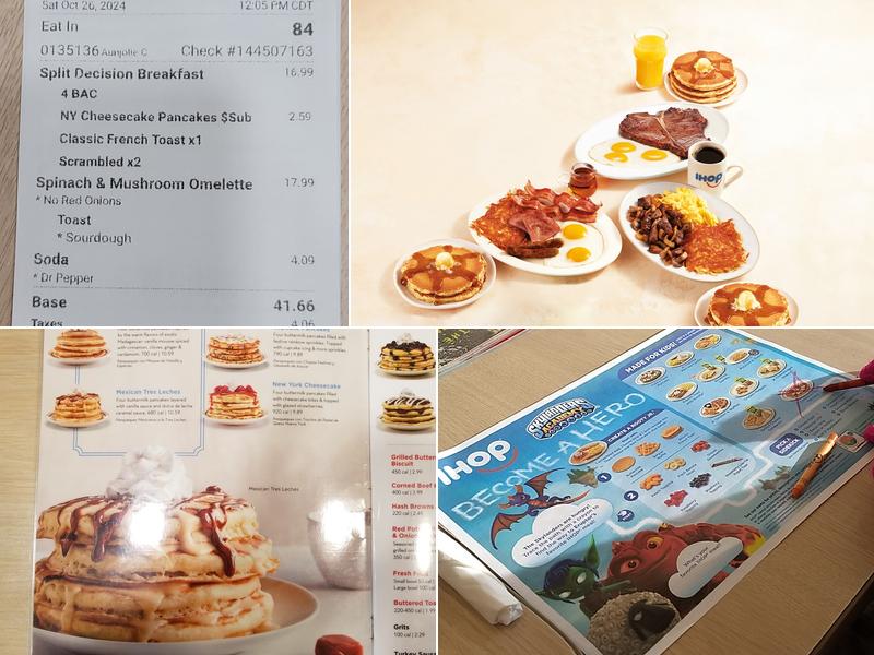 IHOP Menu