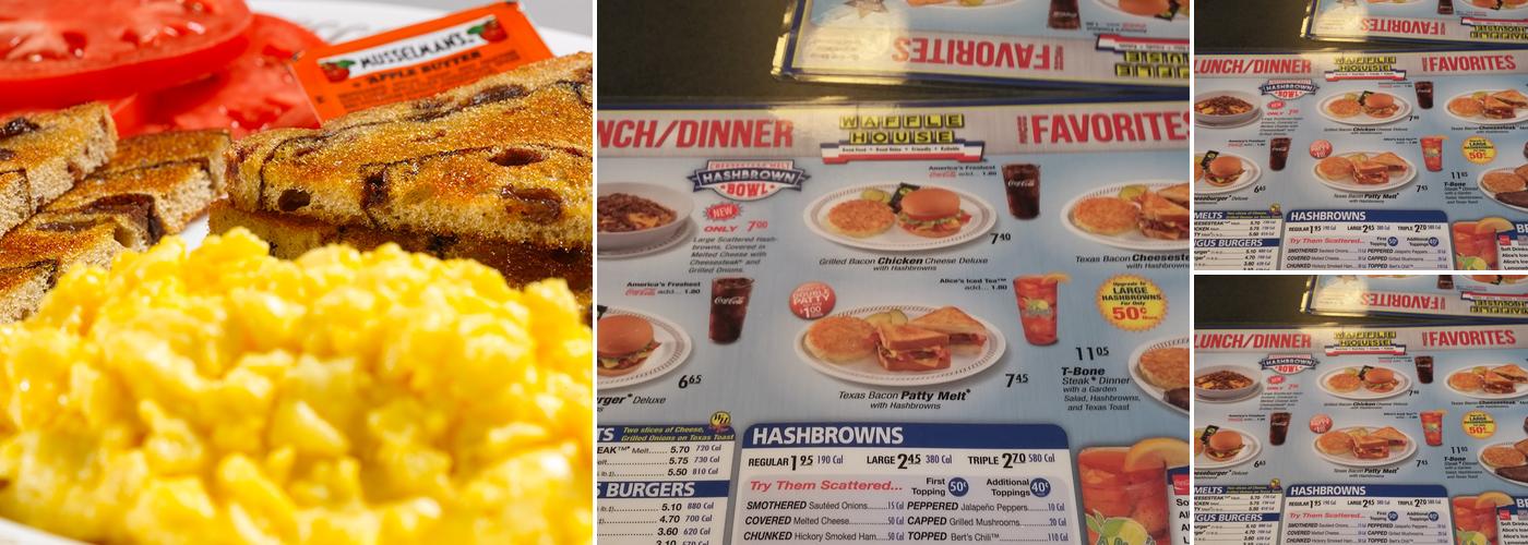 Waffle House Menu
