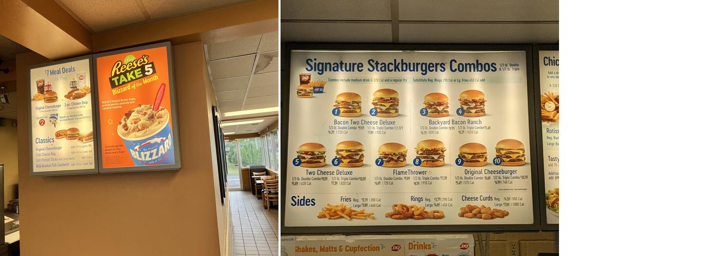 Dairy Queen Grill & Chill Menu