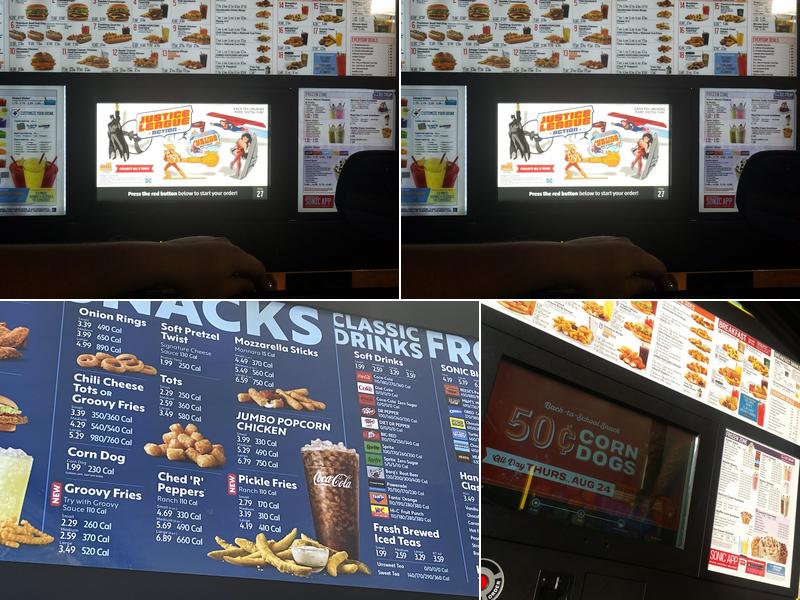 Sonic Drive-In Menu