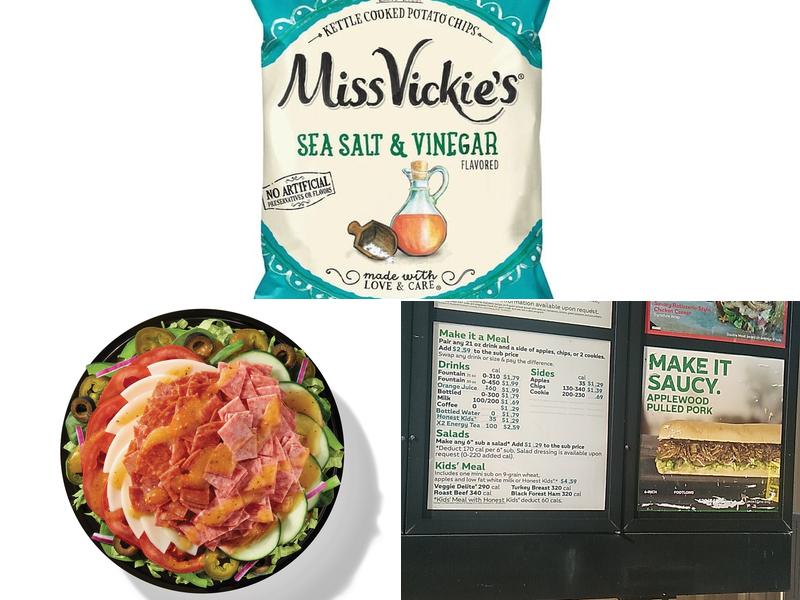 Subway Menu
