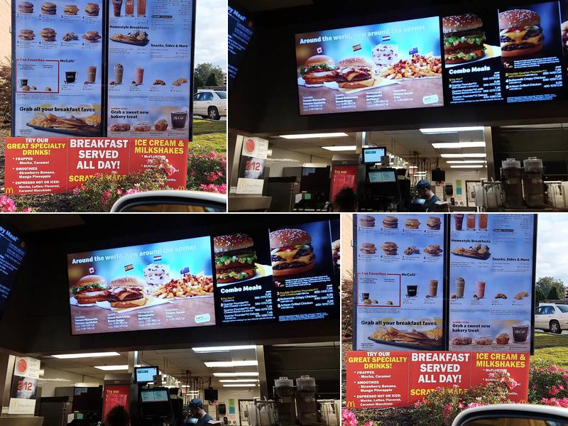 McDonald's Menu