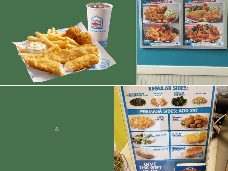 Captain D's Menu