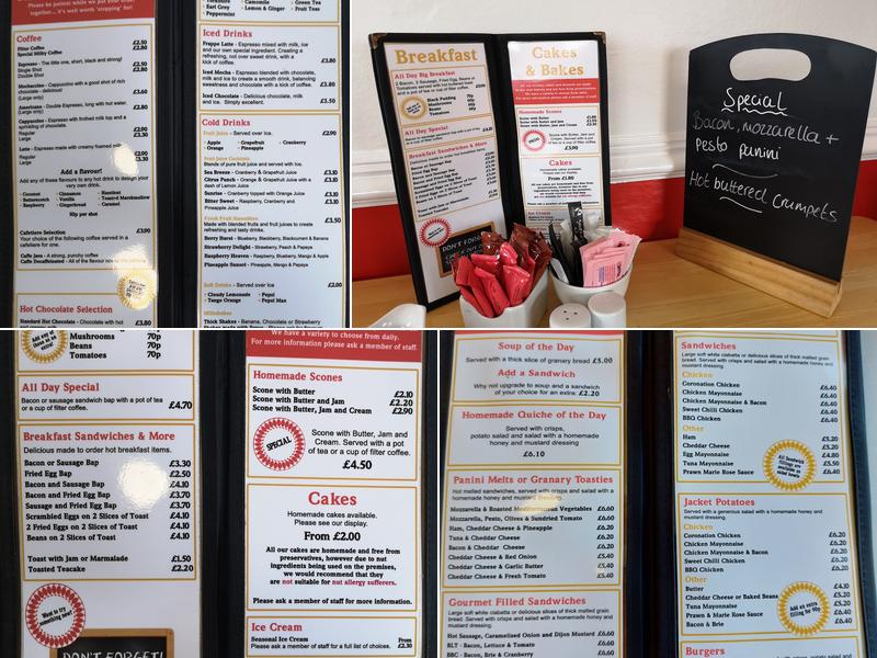 Caffé Stop Menu