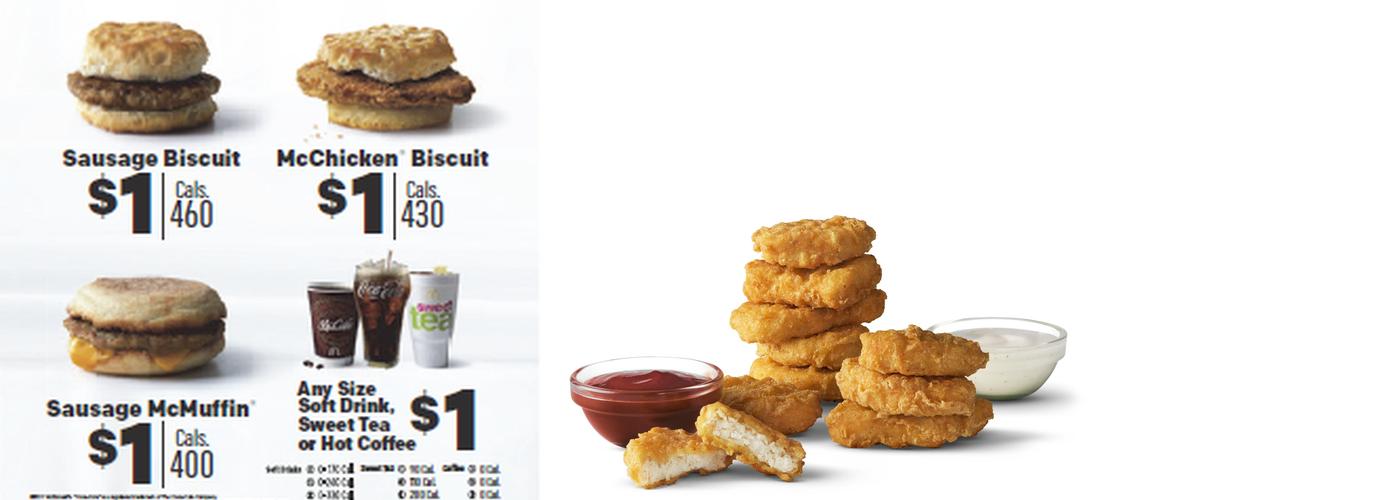 McDonald's Menu