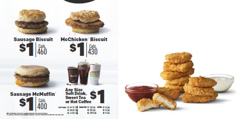 McDonald's Menu