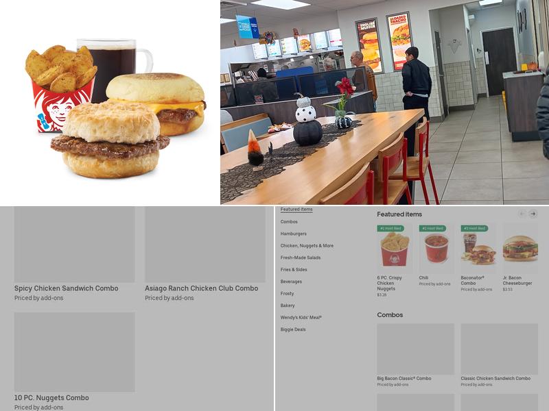 Wendy's Menu
