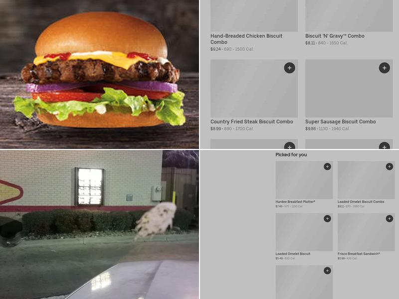 Hardee's Menu