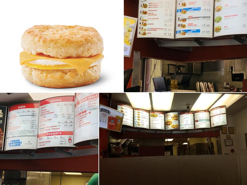 Wendy's Menu