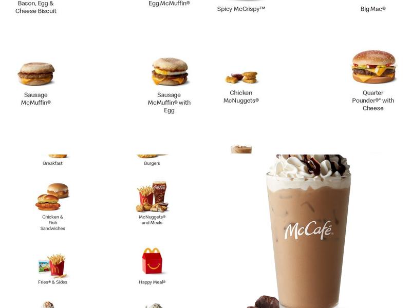 McDonald's Menu