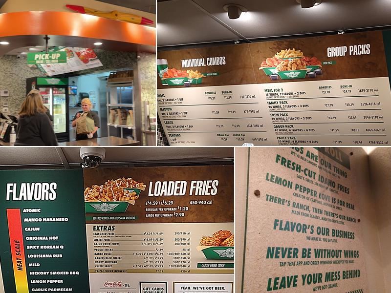 Wingstop Menu