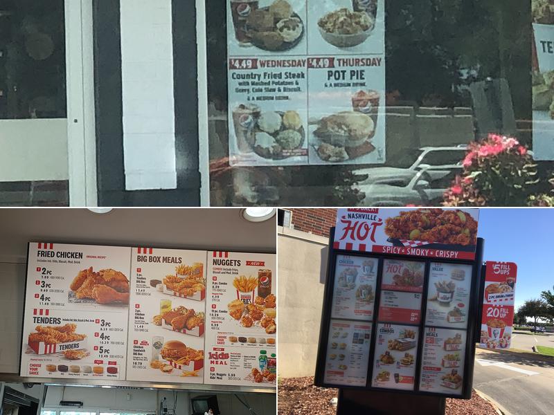 KFC Menu