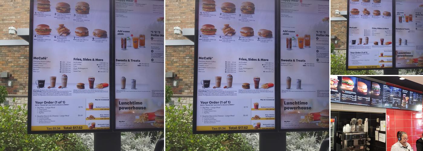McDonald's Menu
