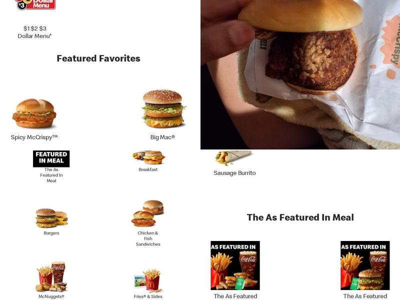 McDonald's Menu