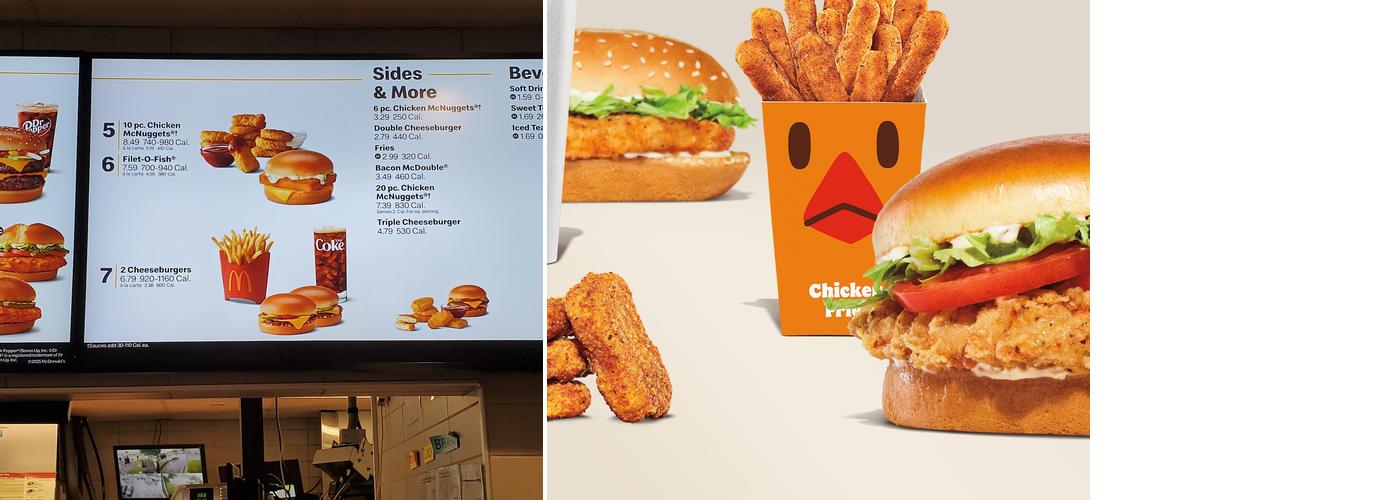 Burger King Menu