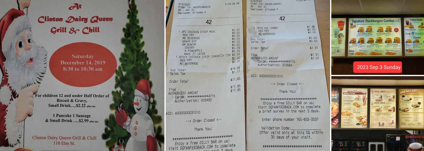 Dairy Queen Grill & Chill Menu