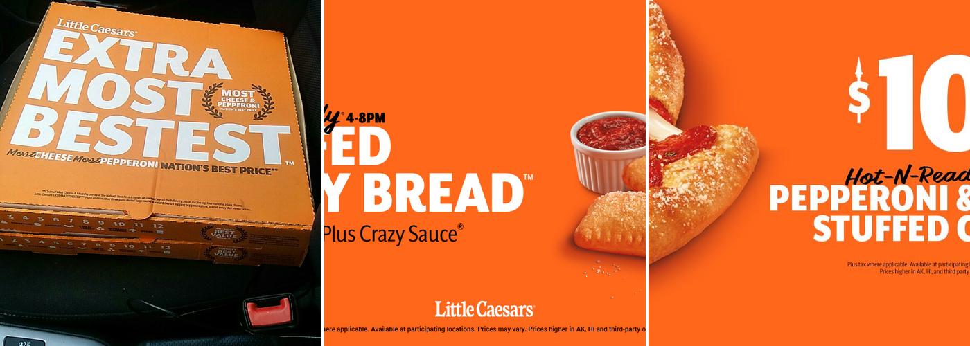 Little Caesars Pizza Menu
