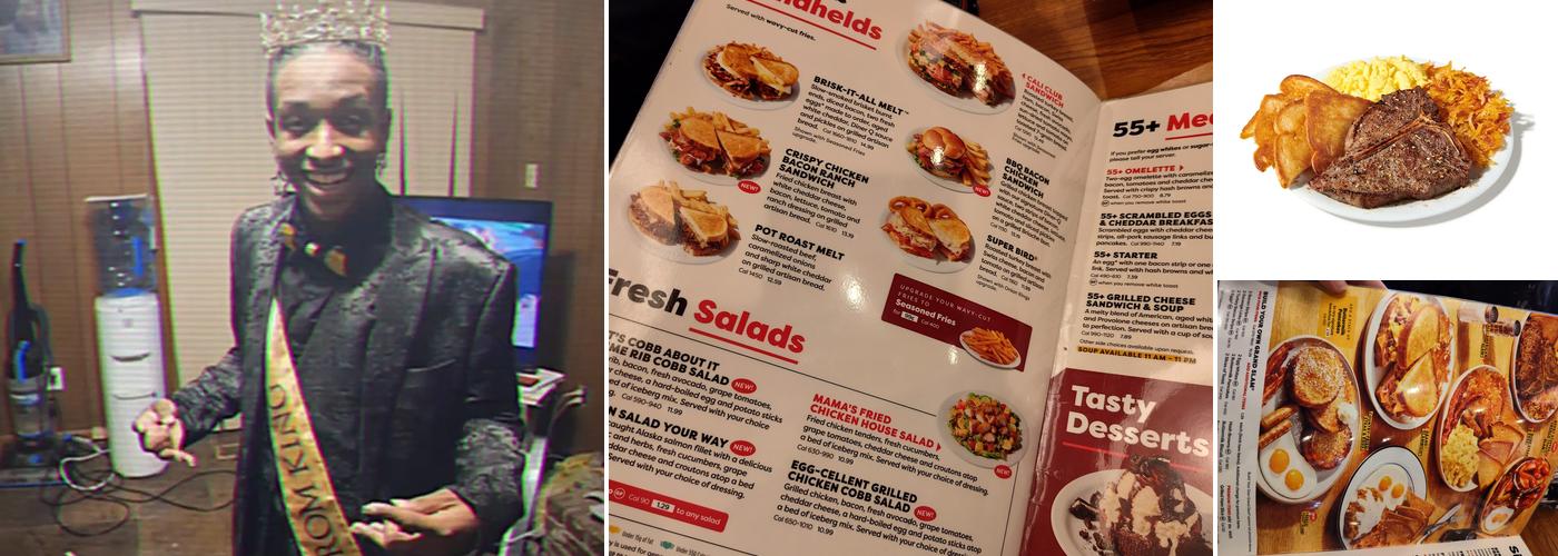 Denny's Restaurant Menu