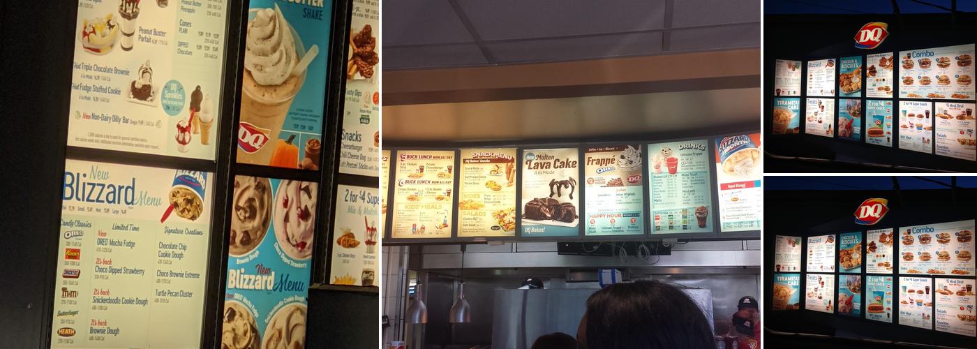 Dairy Queen Grill & Chill Menu