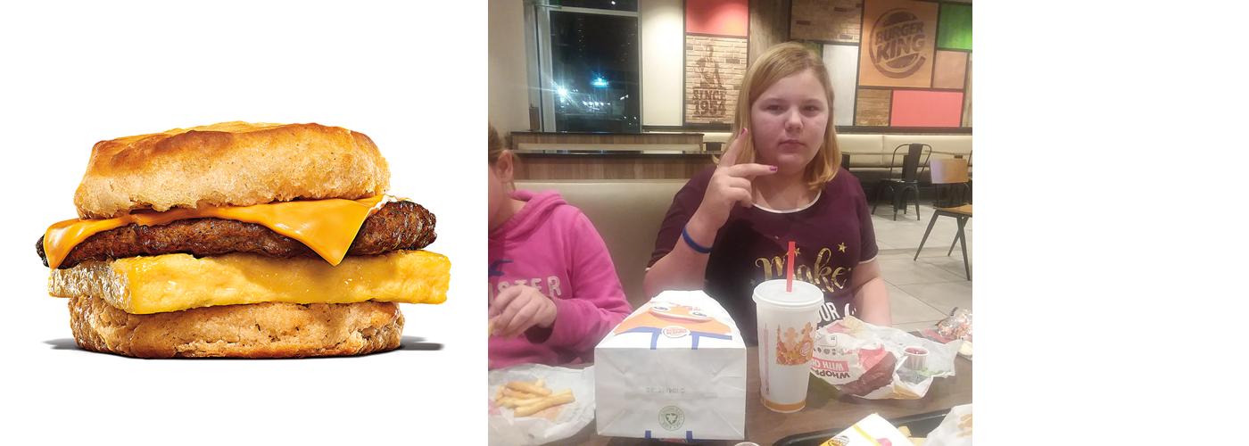 Burger King Menu