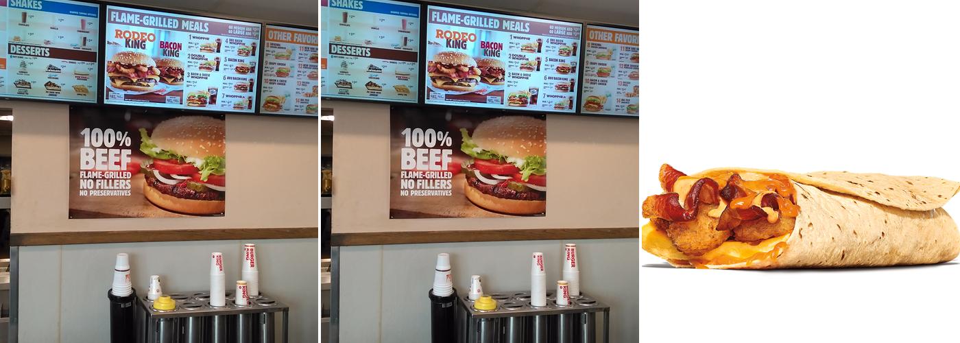 Burger King Menu
