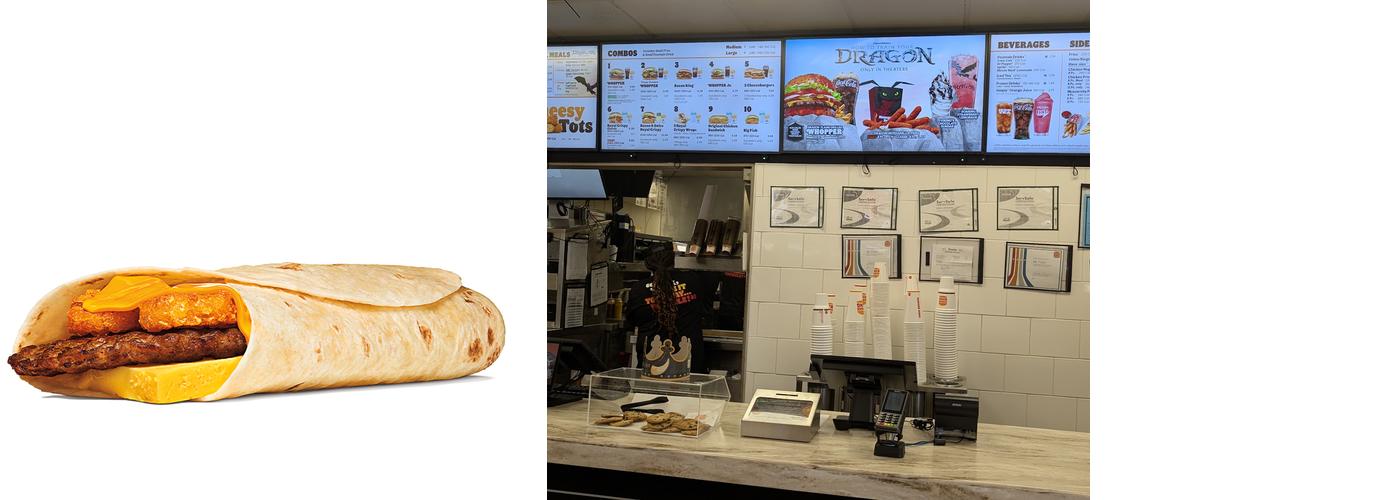 Burger King Menu