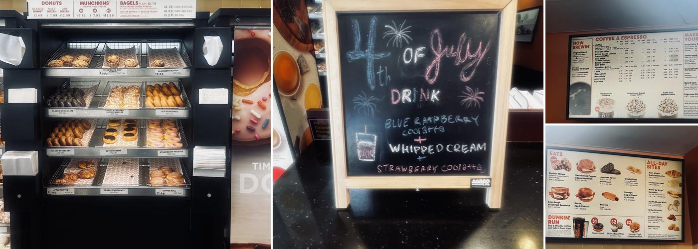 Dunkin' Menu
