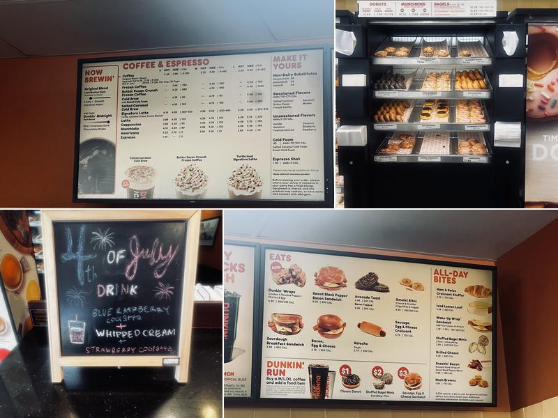 Dunkin' Menu