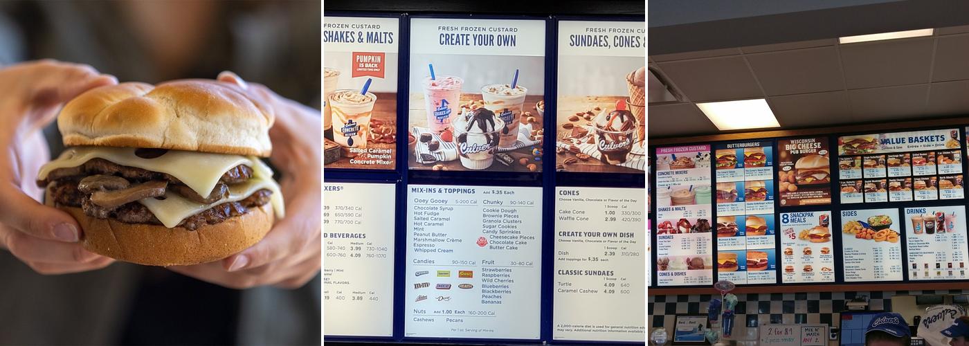 Culver’s Menu