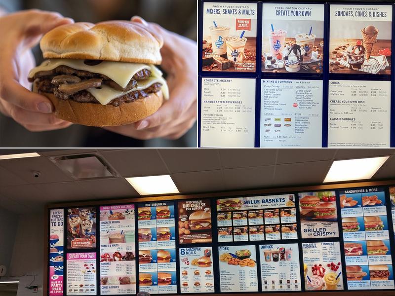Culver’s Menu