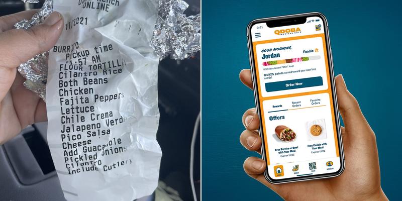 QDOBA Mexican Eats Menu