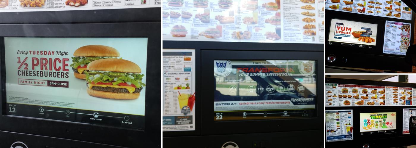 Sonic Drive-In Menu