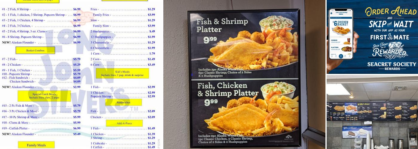 Long John Silver's Menu