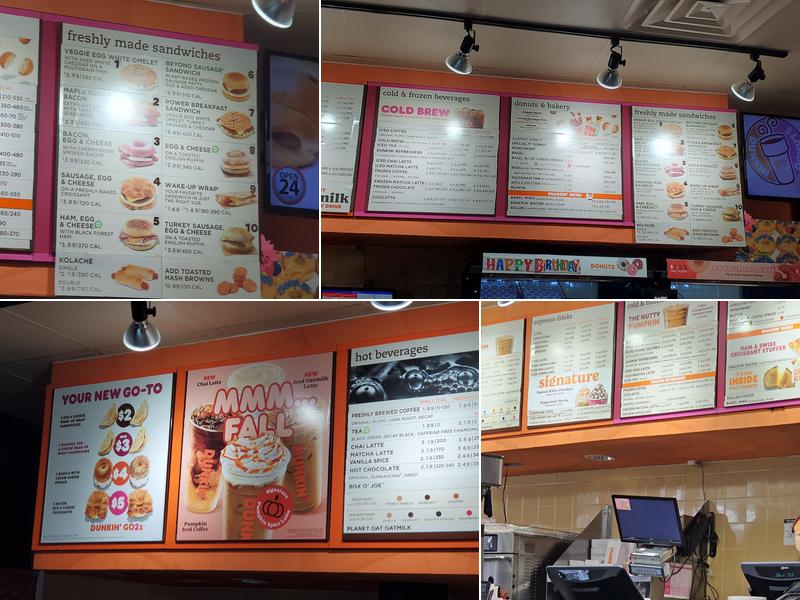 Baskin-Robbins Menu