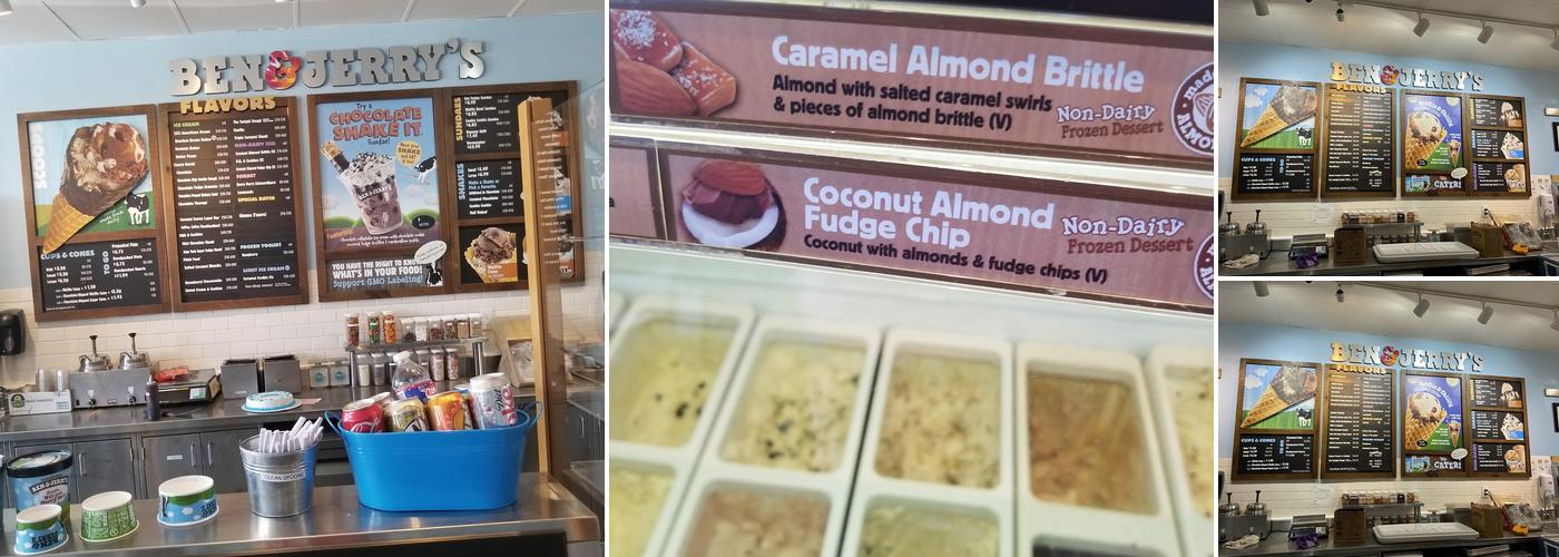 Ben & Jerry’s Menu