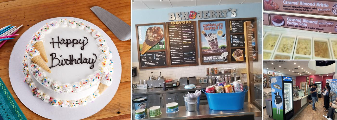 Ben & Jerry’s Menu
