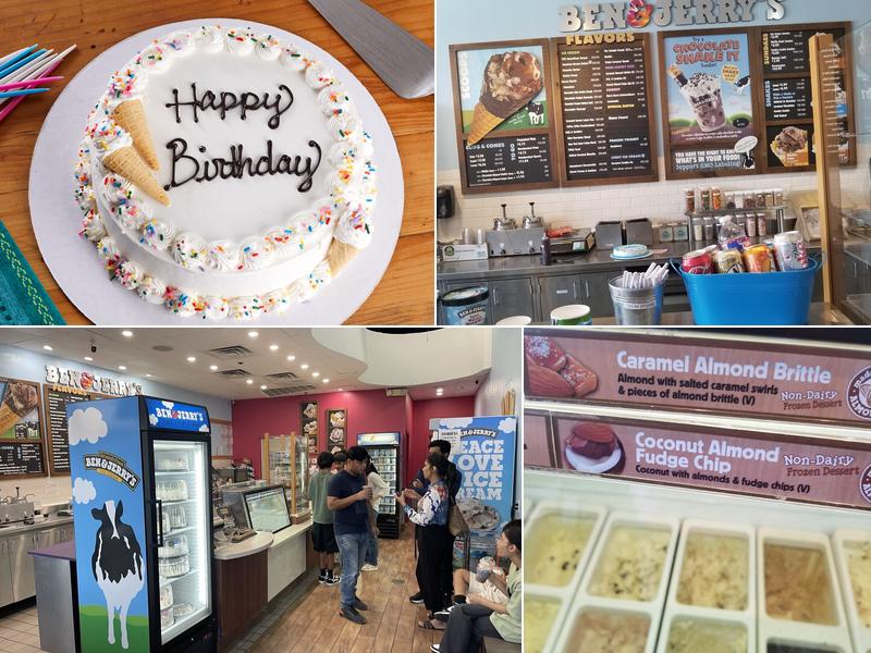 Ben & Jerry’s Menu