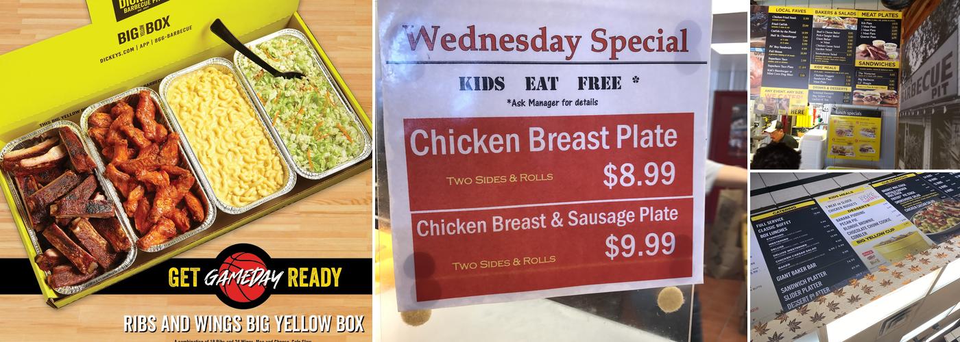 Dickey's Barbecue Pit Menu