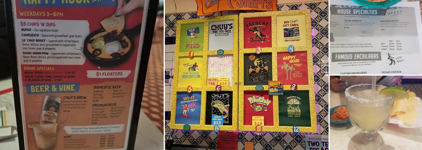 Chuy's Menu