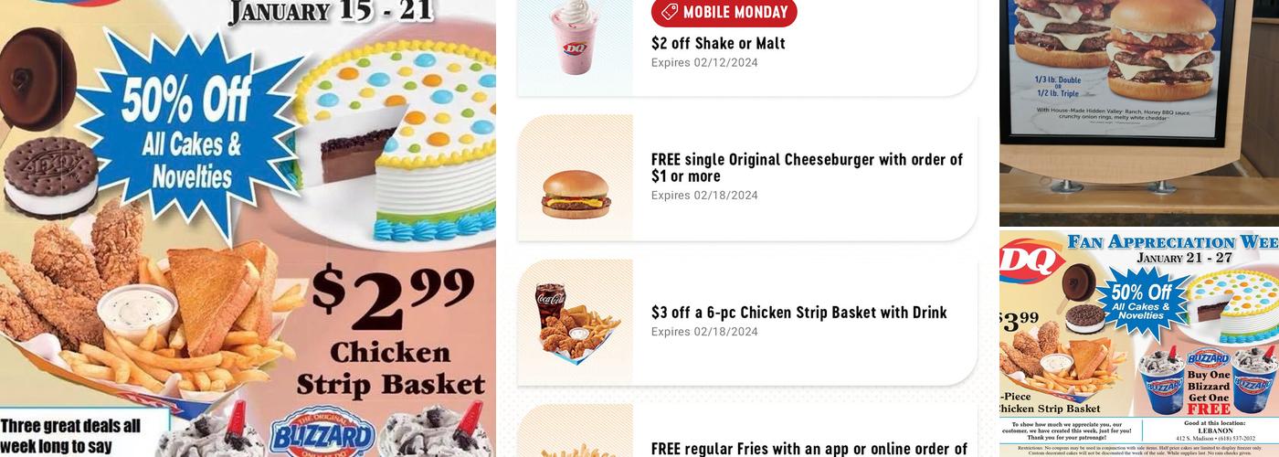 Dairy Queen Grill & Chill Menu