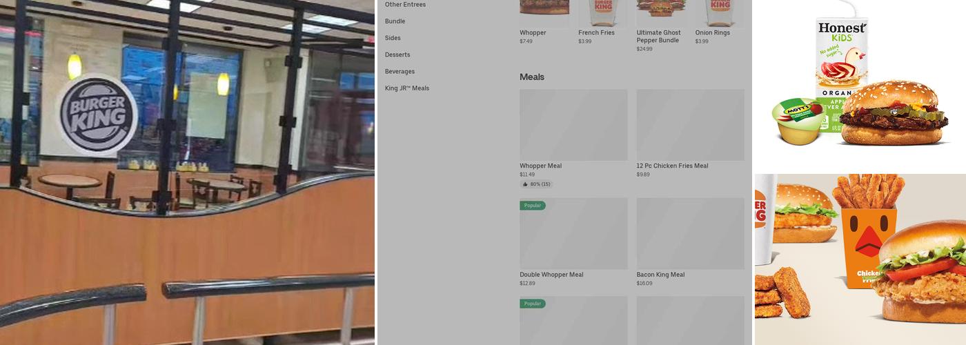 Burger King Menu