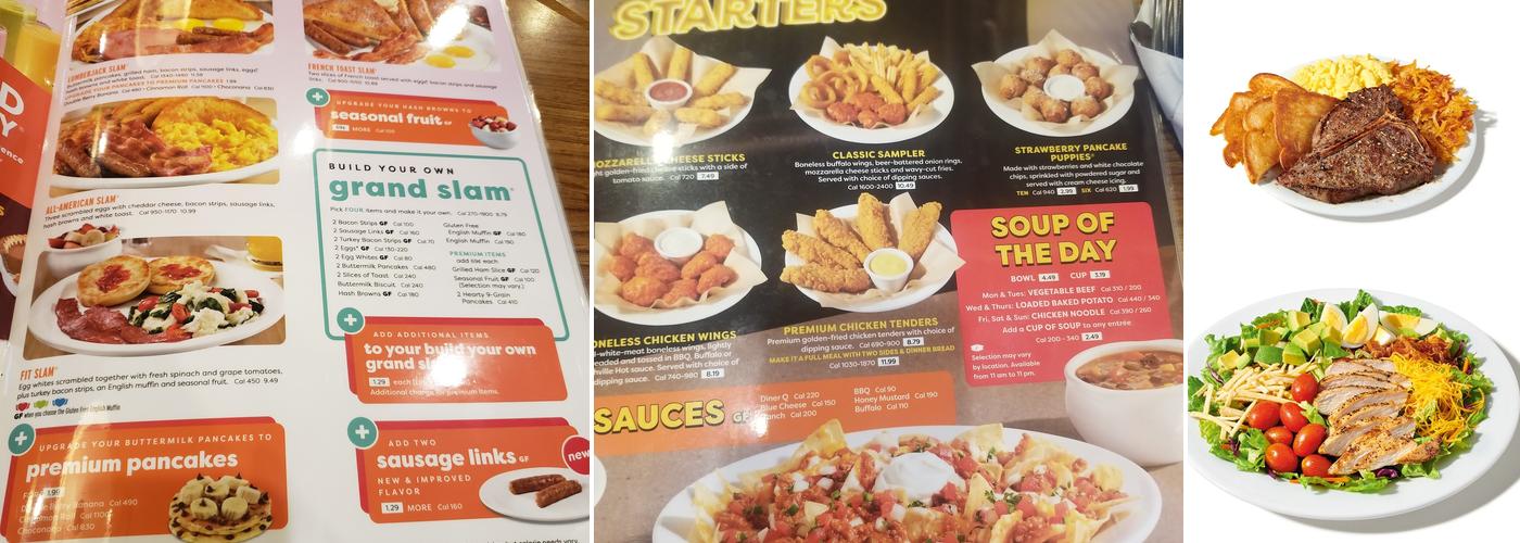 Denny's Menu