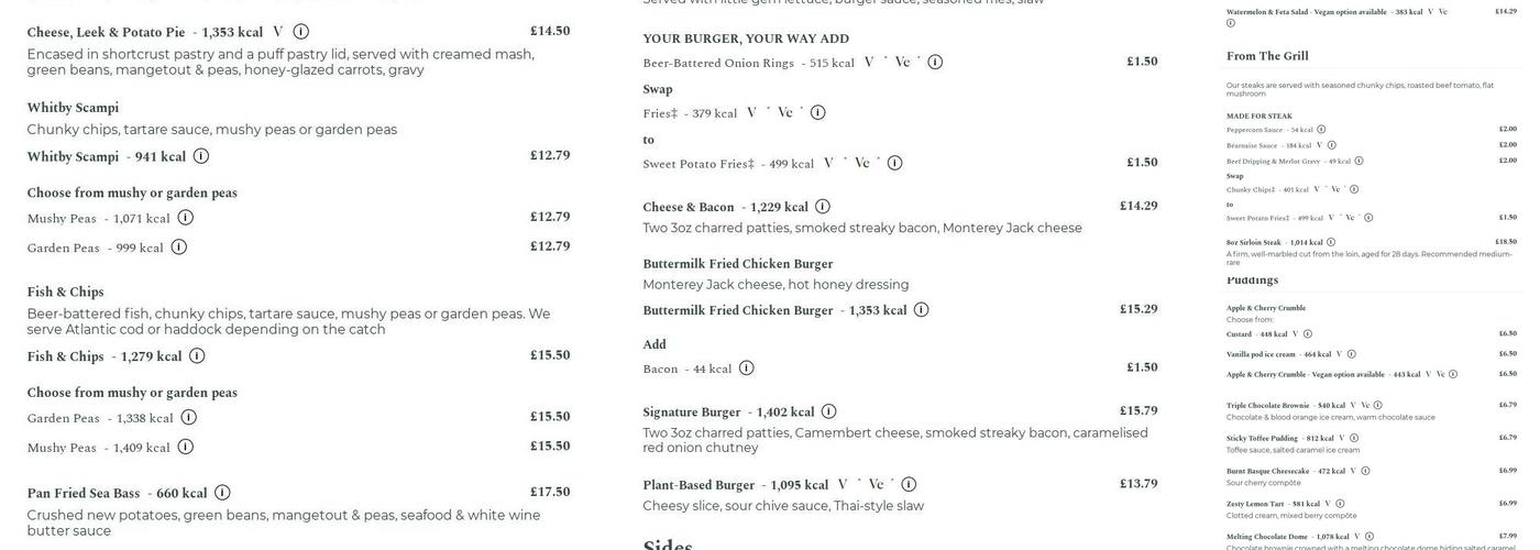 Stepping Stones Menu