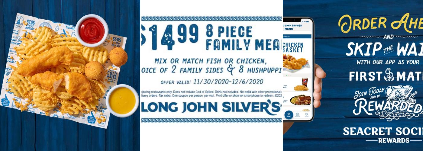 Long John Silver's Menu