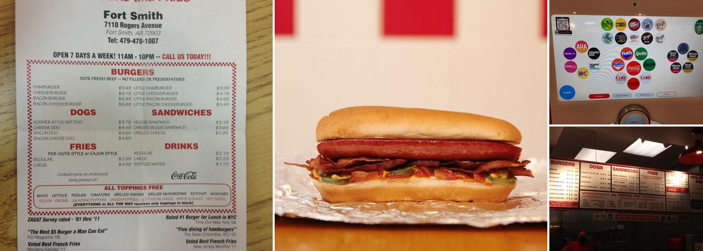 Five Guys Menu