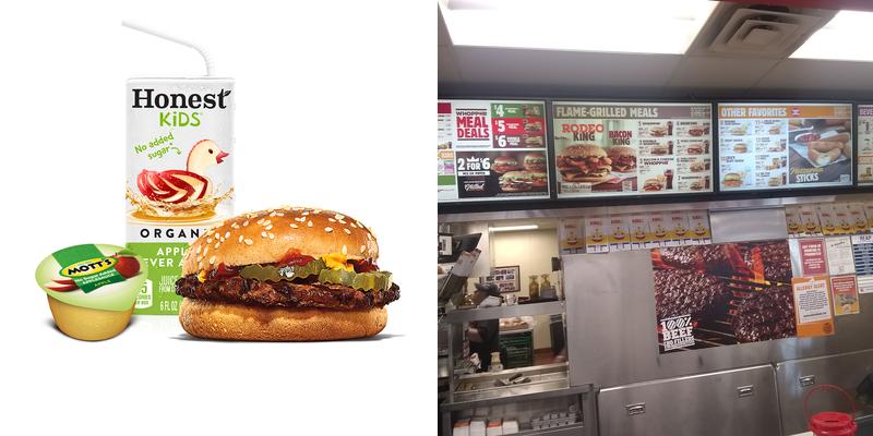 Burger King Menu
