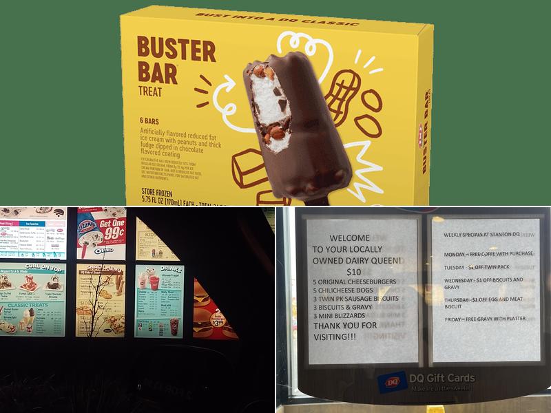 Dairy Queen Grill & Chill Menu