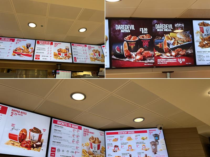 KFC Kettering Leisure Park Menu
